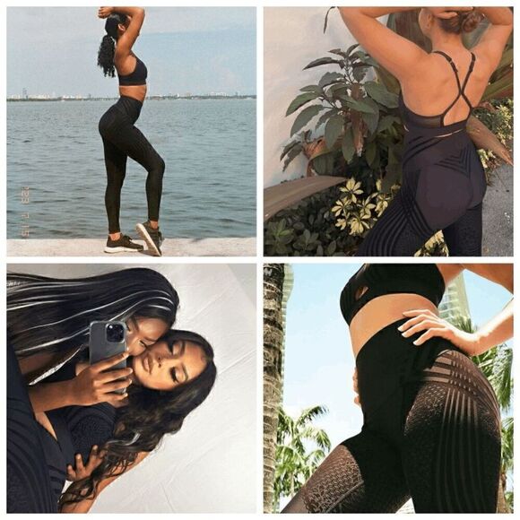 SAVAGE X FENTY Special FX High-Waist Legging Black Caviar SIZE S NEW WITH TAGS - Picture 11 of 13